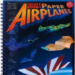 The Klutz Book of Paper Airplanes Craft Kit